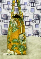 MS7 Quilted European-Style Laptop Bag – Safari Yellow